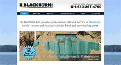 Desktop Screenshot of bblackburnltd.ca
