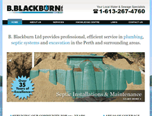 Tablet Screenshot of bblackburnltd.ca
